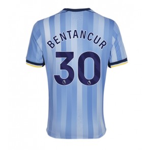 Billiga Tottenham Hotspur Rodrigo Bentancur #30 Bortatröja 2024-25 Kortärmad